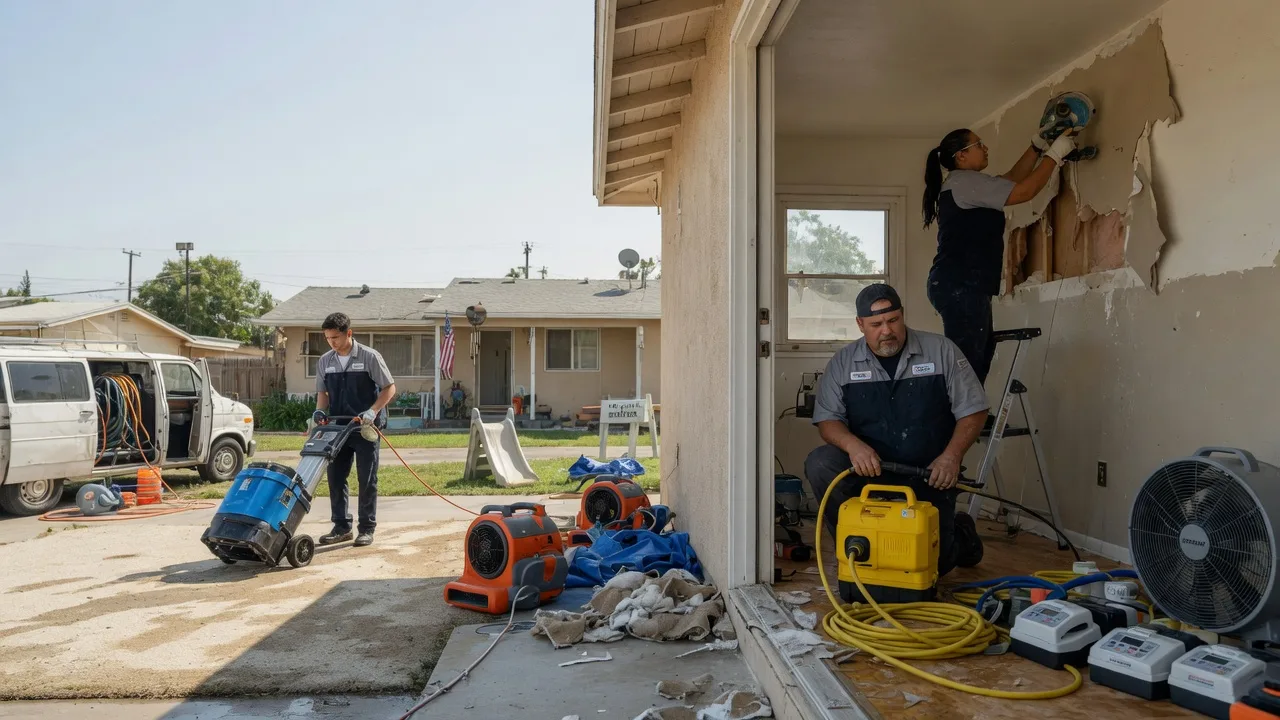 Water Damage Restoration in Coyote, CA near me